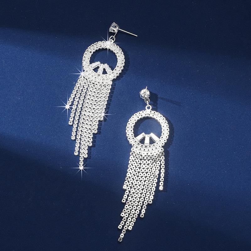 JXER111 锆石裸钻流苏耳环-银色 (4).JPG