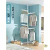 Barras de soporte telescópicas ajustables para balcones, tendederos y cortinas - una barra retráctil multifuncional, resistente y sin taladro