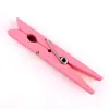 Clip de Madera Pequeño Decorativo Creativo DIY Clip de Madera Colorido Retro Retrato Arte de Pared Colgante Clip para Colgar Fotos