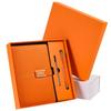 Conjunto Caixa de Presente Caderno A5 Logotipo Corporativo Personalizado Conjunto de Mão para Conferência de Escritório de Negócios de Alto Nível Presente