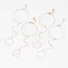 Cadena de Muñeca con Incrustaciones de Diamantes de Acero Inoxidable, Cadena de Muñeca para Dedo de Joyería Fina de Moda para Mujer, Comercio Exterior Transfronterizo Aliexpress