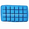 1215202430 Forma Quadrada de Silicone para Bolo com 24 Cavidades, Placa, Forma de Chocolate, Sorvete