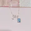 Collar con Colgante de Carta de Tarot Planeta Mundial Lujo Ligero Nicho Sentido de Alta Gama Cadena para Clavícula Estilo Suave Perfecto Todo Se Logrará Collar