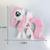 Nuevo Dibujo Animado Cara Brillante Pony Diy Hecho a Mano Accesorios para Pasador de Pelo Infantil Funda para Teléfono Móvil Pegatina para Taza de Agua Accesorios de Resina