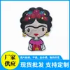 Suministros del Fabricante Pegatinas de Tela Bordadas de Muñeca Mexicana de Dibujos Animados, Pegatinas de Tela Bordadas Creativas para Ropa, Listas para la Venta