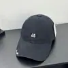 Gorra de Béisbol para Mujer Estilo Coreano Streetwear Simple Letra Pequeña Ala Ancha Bordado Estilo Desgastado Algodón Lavado Visera Curva Sombrero para Hombre