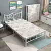 Camas Dobráveis de Solteiro e Casal para Apartamentos Pequenos, Camas de Descanso para Casa, Camas de Sesta de Ferro Reforçado Portátil para Escritório, Fabricante