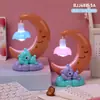 Luz noturna LED magnética criativa de desenho animado transfronteiriça, mini decoração, decoração pequena, quarto de estudante, luminária de cabeceira