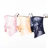 706 Ropa Interior Sexy de Encaje Tallas Grandes para Mujer Calzones Huecos de Cintura Alta para Damas de Tallas Grandes