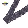 Punto flor de cuatro pétalos flor de cuatro hojas 2,0 cm tejido jacquard encaje pequeño banda elástica para el pelo joyería banda para el pelo accesorios de ropa