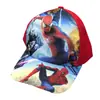 Gorra de red Spiderman Ultraman para niños transfronteriza gorra de béisbol de dibujos animados princess europea y americana sombrero de sol transpirable
