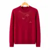 Nuevo suéter grueso de cuello redondo 2026 para mamá, para mujeres de mediana edad y mayores, top de punto para otoño e invierno, camiseta interior básica