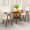 Mesa de chá e cadeiras para varanda, mesa e cadeiras simples para sala de jantar em casa, mesa redonda pequena de camada dupla, conjunto de mesa e cadeiras de lazer para loja de milk tea, mesa e cadeiras para reunião