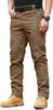 Pantalones de Trabajo Tácticos Duraderos de Verano para Hombre Pierna Recta Pantalones Casuales Multibolsillos Pantalones de Trabajo para Exteriores Venta al por Mayor
