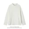 Camiseta Térmica Masculina Nova Outono/Inverno, Gola Alta Meia, Tamanho Plus Size, Cor Sólida, Camada Base Fashion e Versátil
