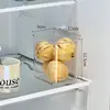Caja Organizadora de Plástico para Refrigerador, Cajón Organizador, Contenedor de Almacenamiento, Caja Organizadora, Caja para Huevos, Alimentos, Caja de Conservación para Cocina