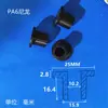 M10 Arruela Isolante de Nylon Parafuso Bucha Coluna Arruela de Transistor Caixa Plástica Côncavo e Convexo Tipo T Bucha Interna Bucha Escalonada