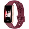 Yuelai fuerte para pulsera Huawei 9/10 correa de silicona HUAWEI Band 9 agujero cabeza de plástico monocolor