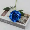 Rosas Artificiales de Terciopelo para Decoraciones de Boda, Flores Falsas, Rosas Búlgaras Transfronterizas, Flores Artificiales para el Día de San Valentín al por Mayor