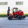 Comércio Exterior Exportação Empilhadeira Pequena Off-Road Empilhadeira de Carga e Descarga de Quatro Rodas para Montar Garfo de Manuseio e Descarregamento de Engenharia 3.5