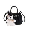Nova Bolsa de Mão Feminina Outono e Inverno 2026, Pequena Bolsa Tote, Bolsa Cesta Retrô Exquisita e Fashion, Bolsa Saco para o Dia a Dia