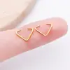 Cierre Triangular para Bisutería DIY, Cierre para Bolsos, Cierre Plano, Conector de Anilla, Colgante para Collar DIY, Accesorios de Hierro Metálico