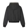 Chaqueta Corta de Algodón con Solapa Retro Americana para Hombre y Mujer Otoño Invierno Nueva Gruesa Cálida Holgada Casual Versátil Abrigo de Algodón Ropa de Abrigo
