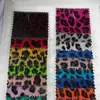 Cola de Luz Cristal Estampa de Leopardo, Filme Grete Revestido Estampa de Leopardo, Couro com Glitter Embalagem Couro Bolsas de Mão Bagagem Tecido de Couro