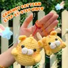 Compra Direta Transfronteiriça de Kit de Material para Boneca Crochê Tigre Voador Fofo DIY Mochila Chaveiro