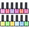 Nueva Serie de Colores Fluorescentes Esmalte en Gel, Gel para Arte en Uñas, Gel de Fototerapia, Suministro Exclusivo Transfronterizo para Venta al por Mayor de Gel para Arte en Uñas