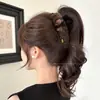 2026 Novo Presilha de Banana de Alta Qualidade Piranha de Cabelo com Laço da Moda para Mulheres Acessório de Cabelo Versátil
