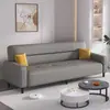 Sofá cama plegable con tapicería resistente a los arañazos de gatos, diseño moderno y minimalista, adecuado para uso en oficina, y se puede usar tanto como sofá como cama
