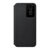 Adecuado para Samsung Galaxy S24Ultra Chip Ventana Inteligente Responder sin Abrir Funda de Cuero S23 S24+