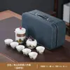 Set Navideño Personalizado, Juego de Té Tetera Retro Rima Antigua Qingshan, Juego de Preparación de Té de Lujo Ligero con Bandeja de Té, Regalo para Empresas al por Mayor