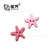 Botões de coral pequenos, frescos e coloridos, botões plásticos de dois furos, botões para artesanato, acessórios de vestuário, decorações para sapatos, acessórios de cabelo e enfeites de botão
