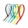 Bridas de Nylon Desprendibles, Retráctiles y Desmontables, Correas de Plástico de Colores para Atar en Jardinería, Clips Reutilizables