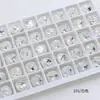 Flor de Gelo Dongzhou Nail Art Strass DIY Acessórios para Brincos Brilhante Revestido Adesivo de Unha Strass Usável Strass para Unha