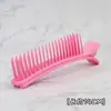 Grampo de cabelo grande de jacaré com estampa de leopardo, clipe para franja lateral, clipe de modelagem de maquiagem que não marca, grampo de cabelo, acessório de cabelo