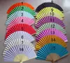 En stock ventilador de papel de un solo lado estilo Amazon transfronterizo para manualidades al por mayor ventilador de papel color caramelo ventilador de papel DIY plegable