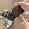 Calcetines finos de encaje de malla estilo JK japonés para mujer, calcetines de media caña con corazón de patrón oscuro hueco de malla exterior, calcetines holgados