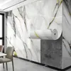 Papel Pintado Autoadhesivo Pegatinas de Pared Pegatinas de Tablero de Plástico de Aluminio Papel Pintado Impermeable a Prueba de Humedad a Prueba de Moho Pegatinas de Pared para Dormitorio Sala de Estar Dormitorio Renovación