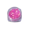 Glitter para Unhas Estilo Milênio de Alta Cor e Alta Saturação, Lantejoulas Piscantes Hexagonais e Pontilhadas, Materiais para Decoração de Unhas