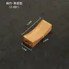 Soporte de Palillos de Madera Estilo Japonés Hoja Mancuerna Lingote Soporte de Palillos Nanmu Soporte de Palillos y Cuchara Almohada para Palillos