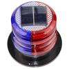 LED solar luz de advertência sucção magnética telhado do carro piscando luz de barreira de tráfego noturno luz estroboscópica sinal de luz