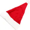Chapéu de Natal Chapéu de Natal Para Pelúcia Espessa Decoração de Natal Fábrica de Chapéus Fornece Adultos Crianças