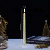 Fios de Luzes de Velas Eletrônicas LED Novas Transfronteiriças com Velas de Haste Longa de Plástico para Decoração de Atmosfera Festiva