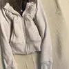 Cárdigan con capucha bordado de letras transfronterizo europeo y americano para otoño e invierno, chaqueta sudadera, nuevo estilo vintage ajustado a la cintura