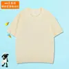 Camisetas Infantis de Algodão de Manga Curta em Estoque para o Verão, Tops Coloridos para Meninos e Meninas, Uniformes Escolares, Camisetas Promocionais no Atacado