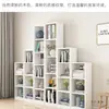 Estante de Livros Personalizada Estante de Armazenamento de Chão para Guardar a Parede Inteira Armário de Vinho Doméstico Moderno Simples Estante de Livros de Uma Peça