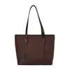 Bolsa grande estilo deserto retrô 2026 nova moda feminina para o dia a dia bolsa de ombro para sair para trabalhar bolsa tote